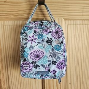 Women's Floral Vera Bradley Purple and Blue Insulated Lunch Bag
